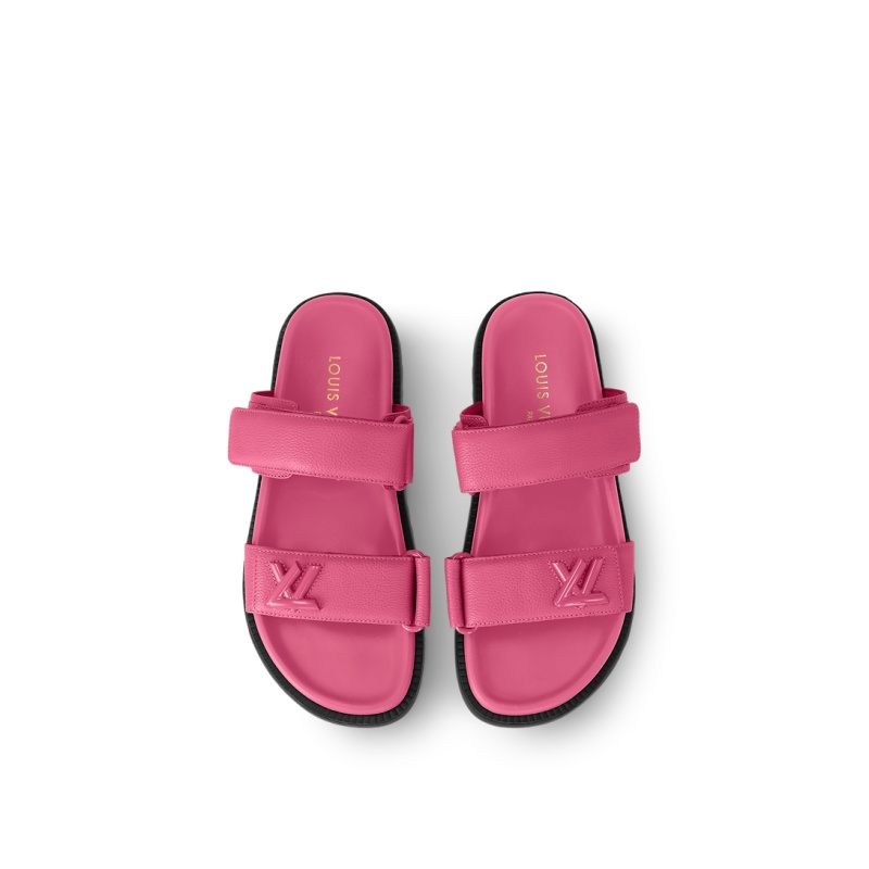 LV Sunset Flat Comfort Mule - Image 5